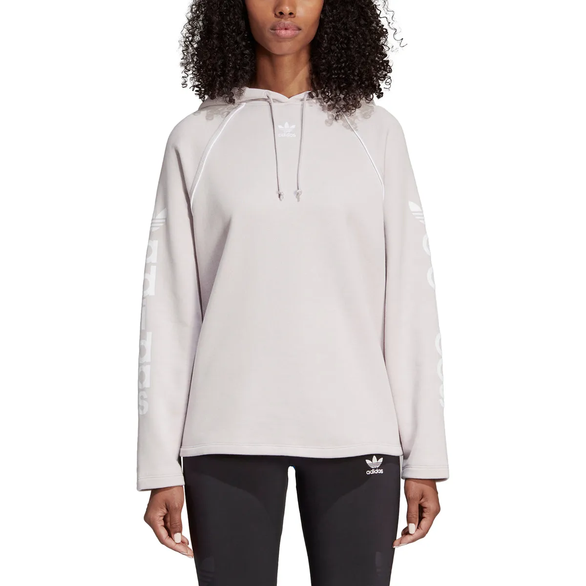 Adidas Women's Originals Hoodie Ice Purple