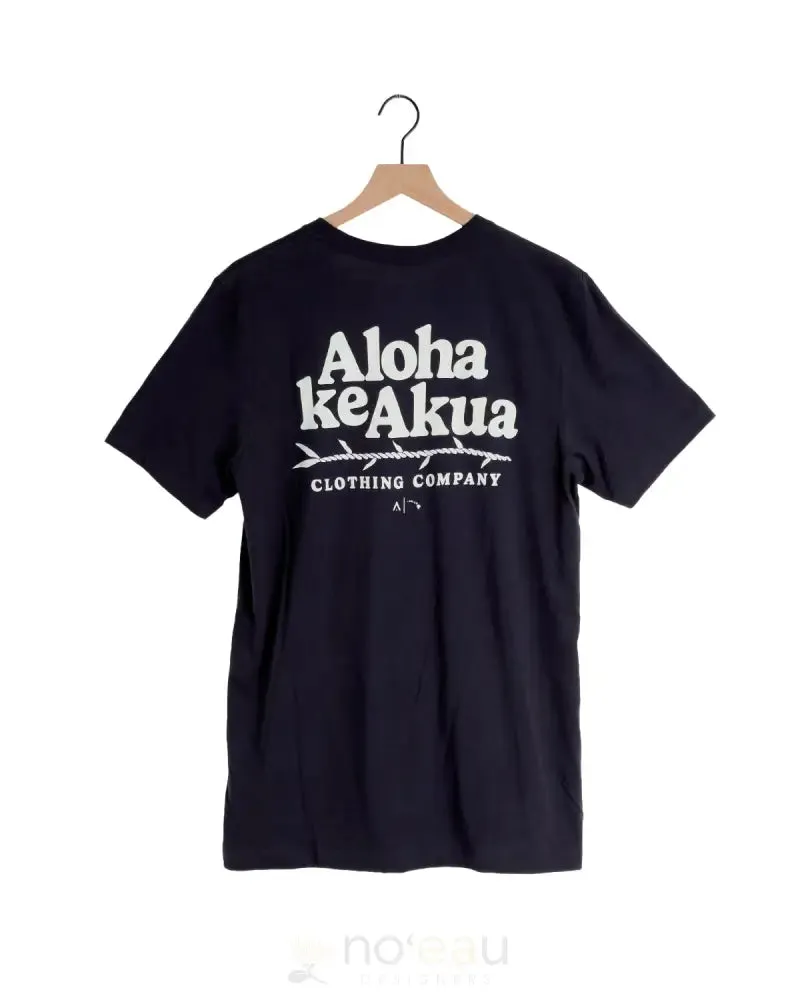 ALOHA KE AKUA - Lei La'i Men's Shirt Dark Grey