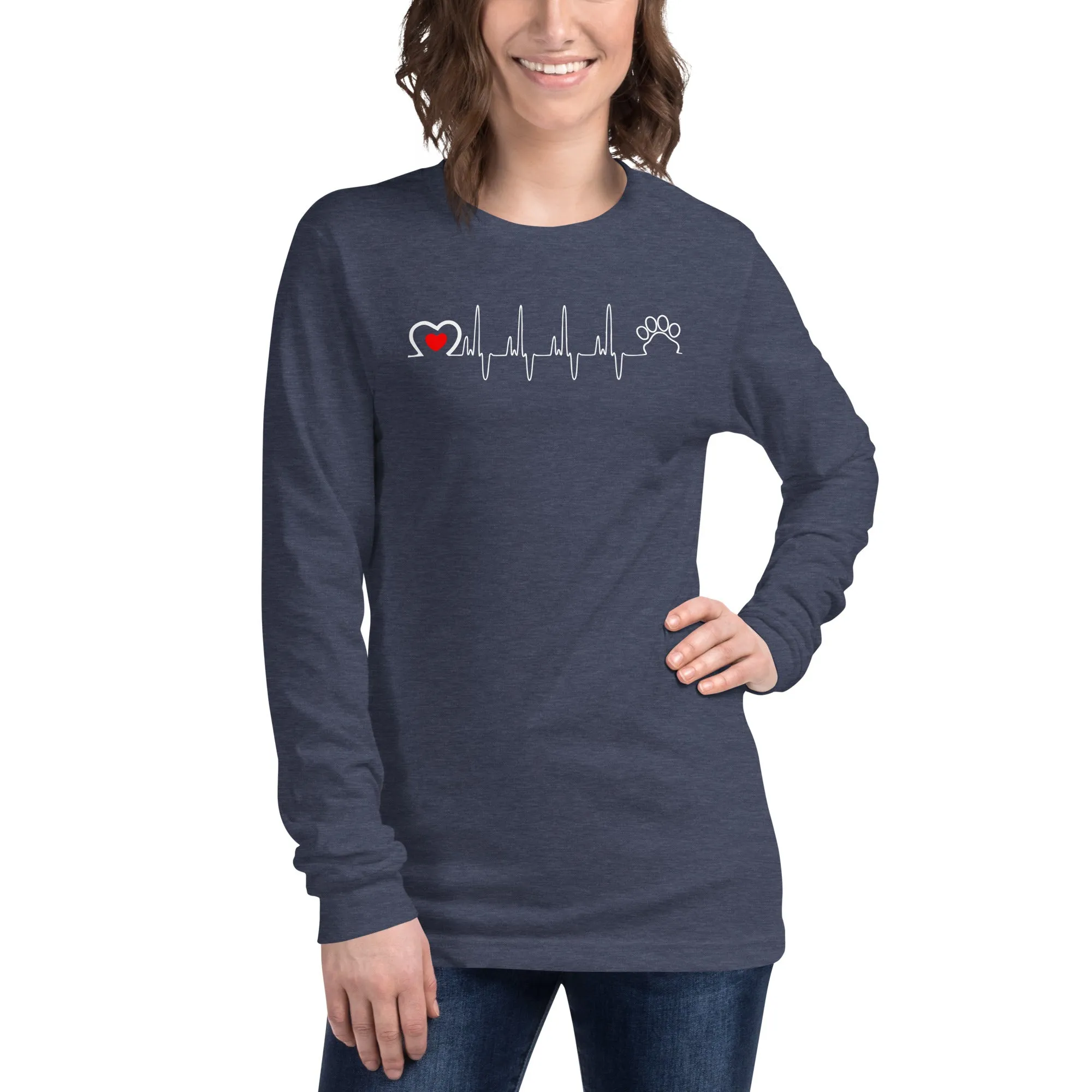 Animal Love Beat Unisex Long Sleeve Tee