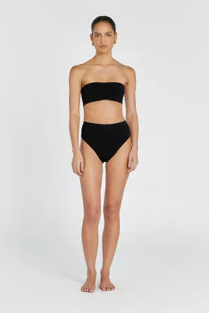 BASE BLACK HIGH WAIST BRIEF