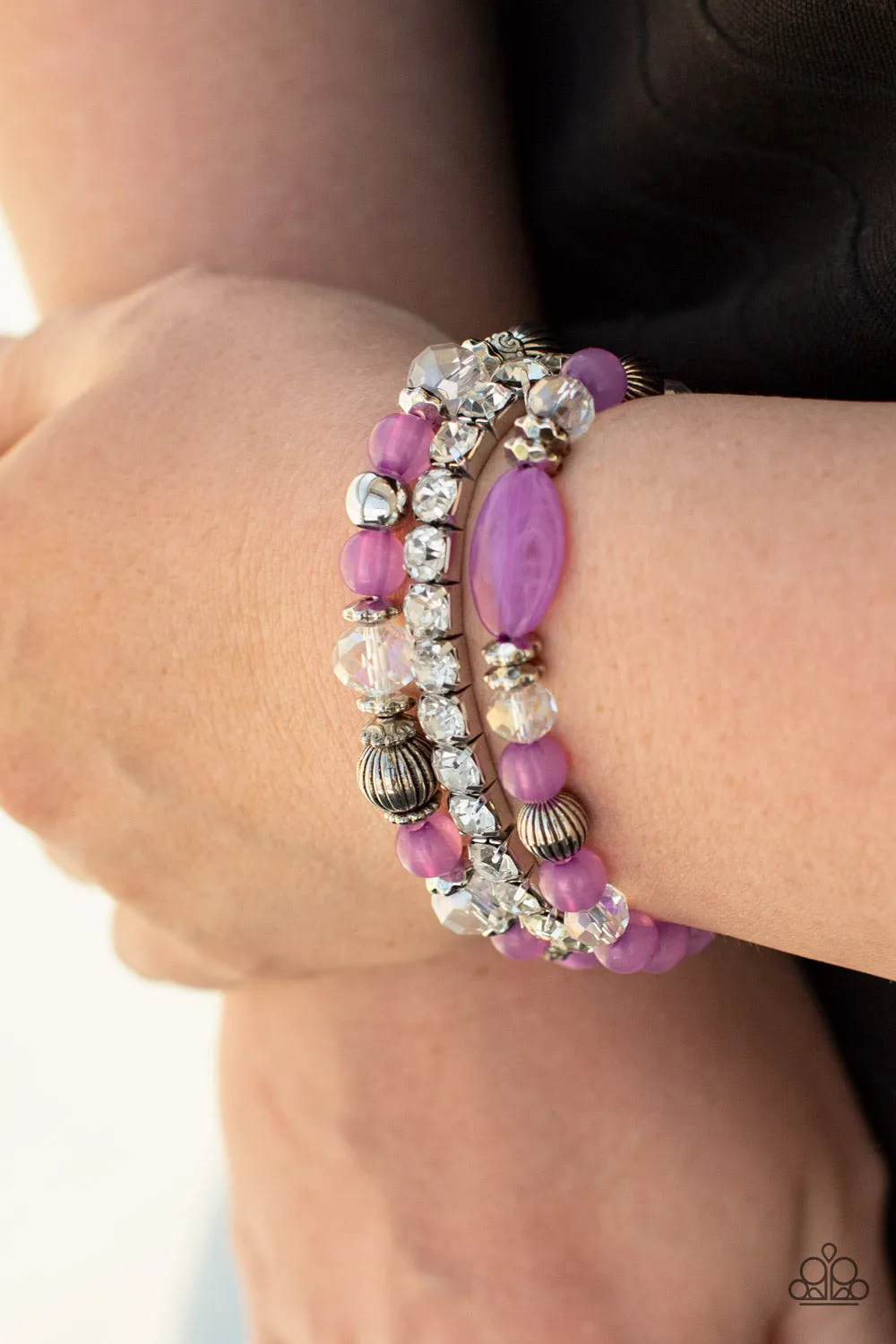 Bracelets Ethereal Etiquette - Purple B84