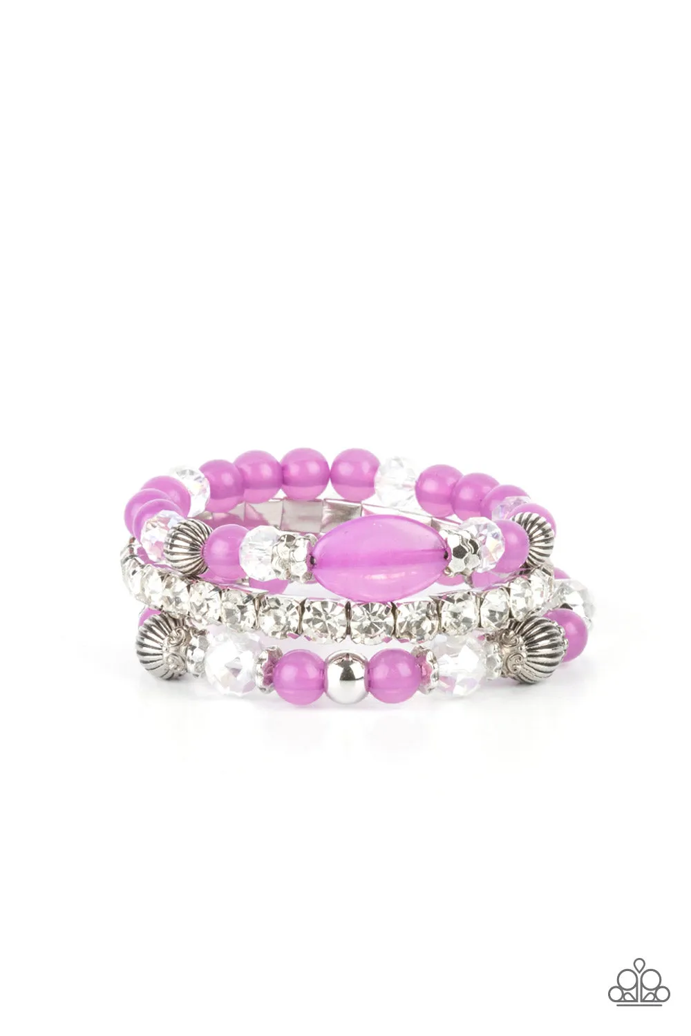 Bracelets Ethereal Etiquette - Purple B84