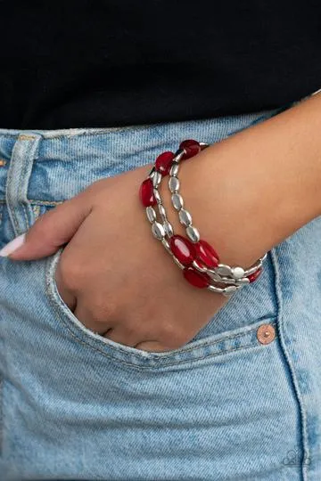 Bracelets SORRY TO BURST YOUR BAUBLE - RED B202