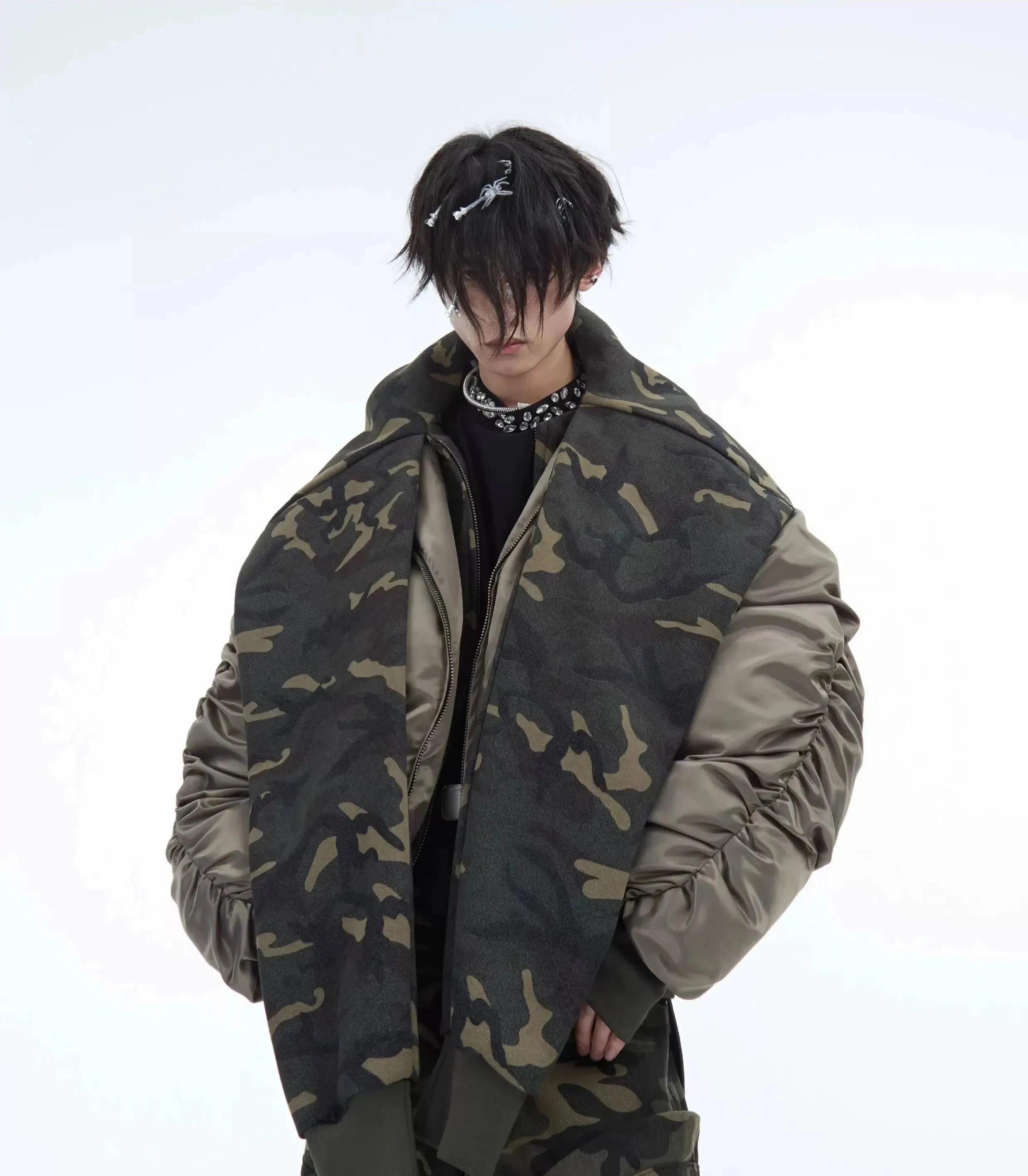 Camouflage Hoodie Jacket