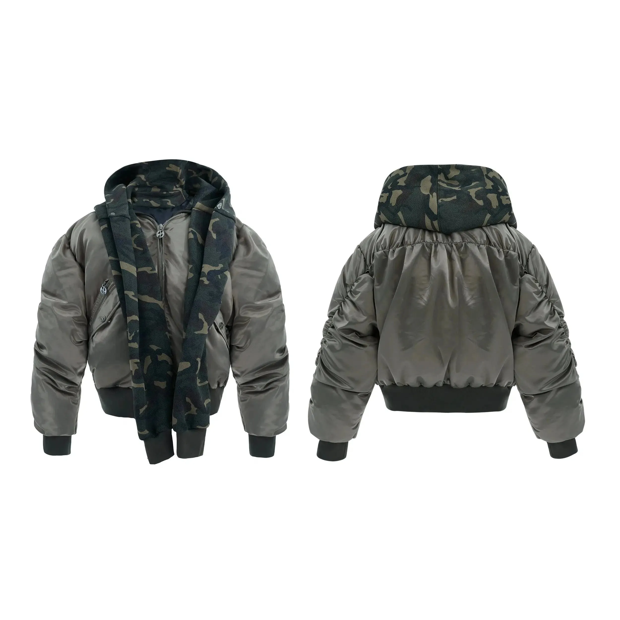 Camouflage Hoodie Jacket