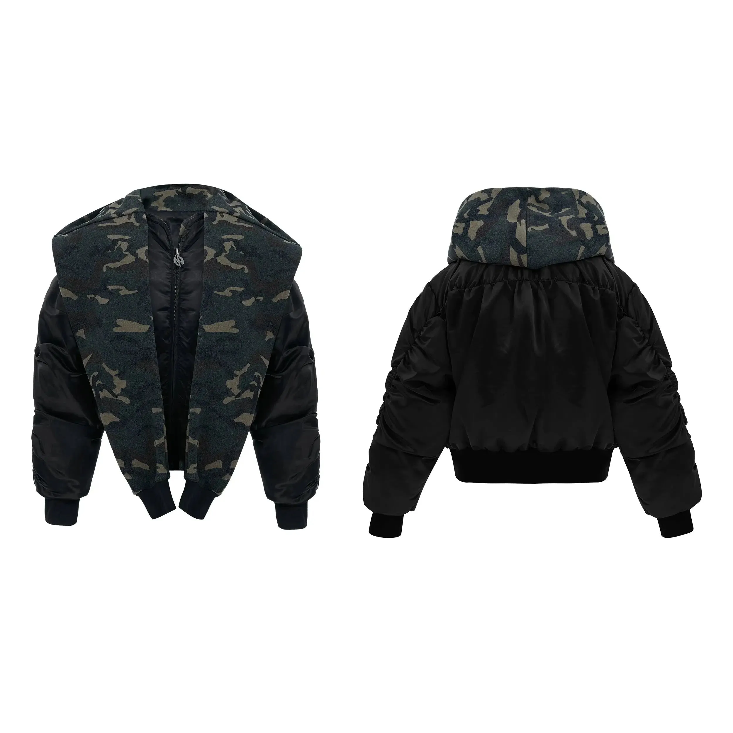 Camouflage Hoodie Jacket