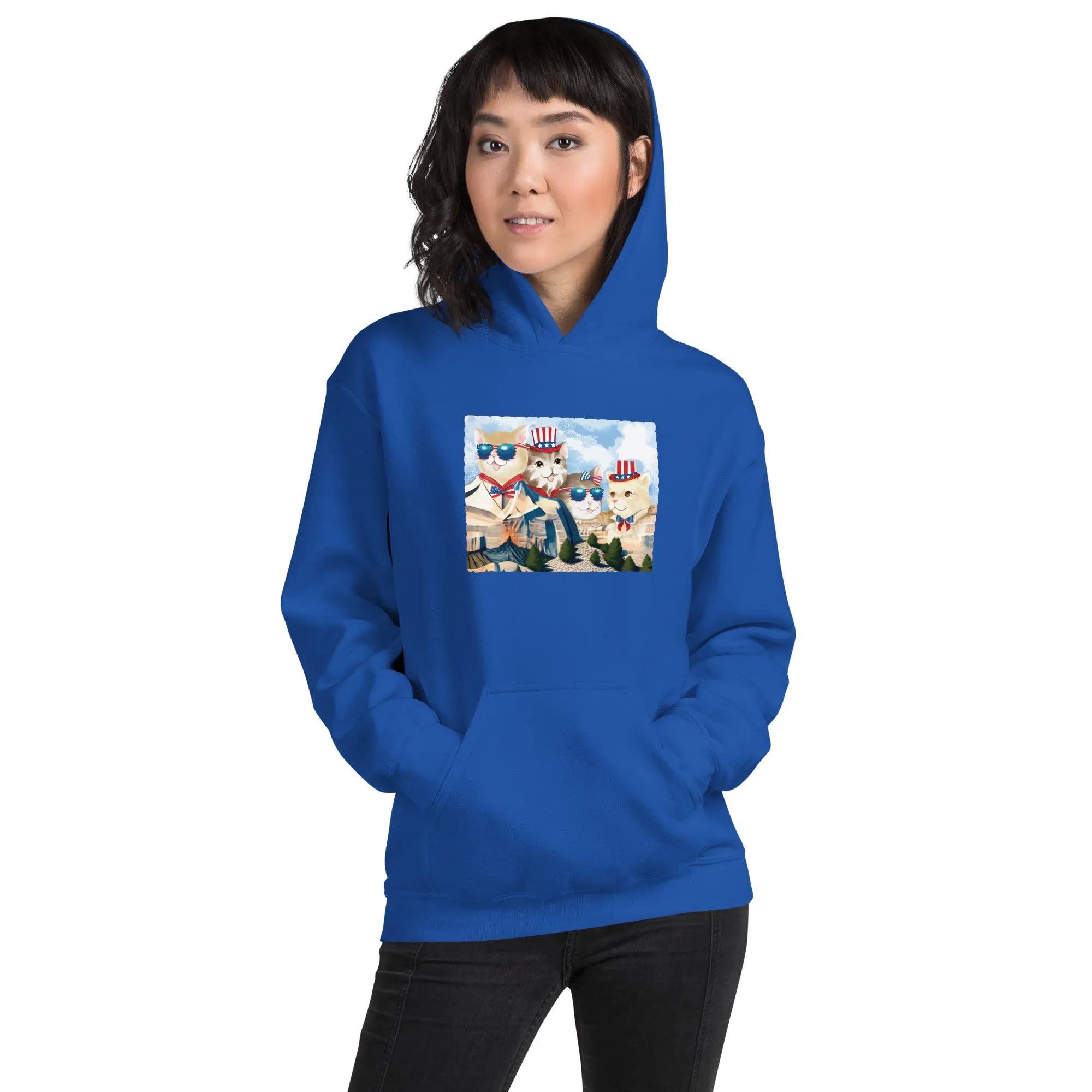 Cat Rushmore Hoodie