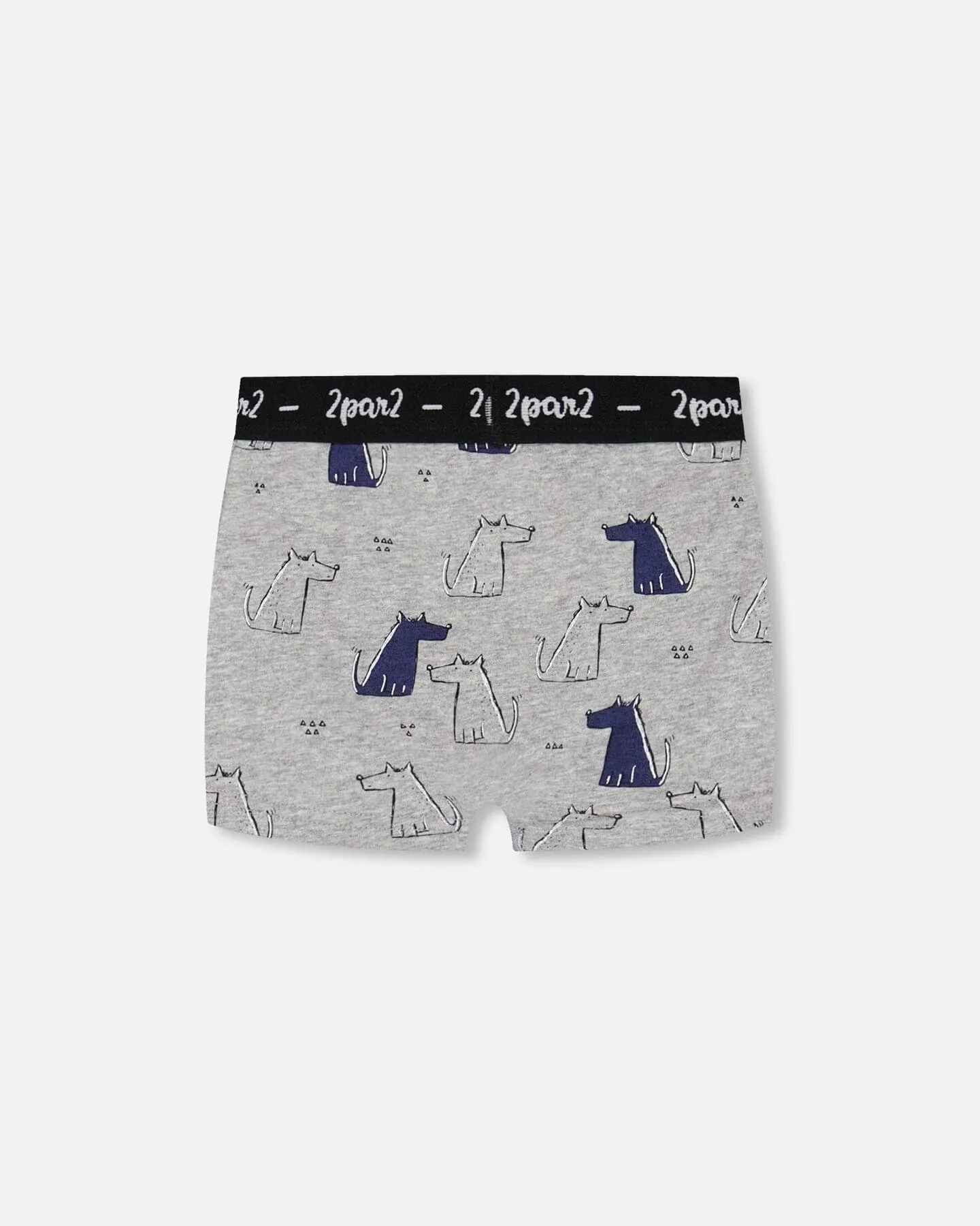 Deux Par Deux Printed Boxer - Dog