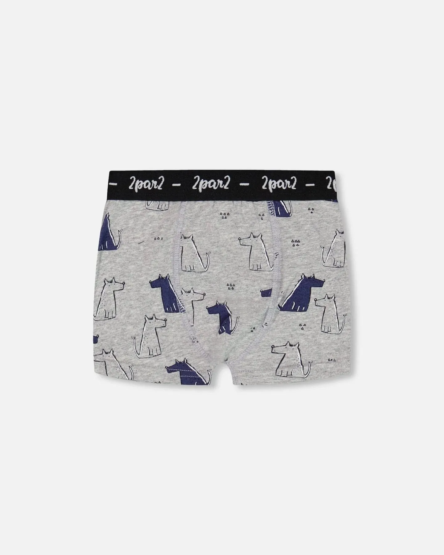 Deux Par Deux Printed Boxer - Dog