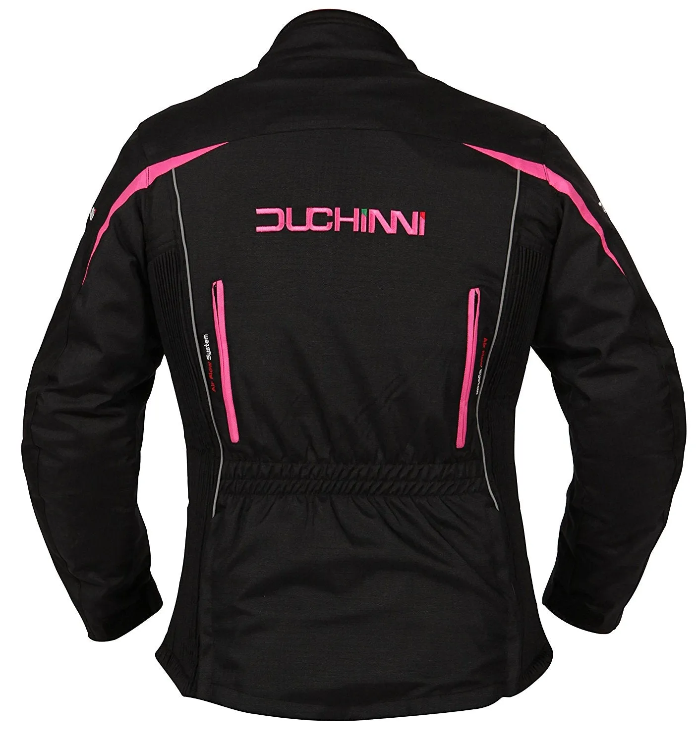 DUCHINNI VERONA 4 Season Vented Womens Motorcycle Jacket with Side Stretch Panels and Waterproof/Thermal Liners