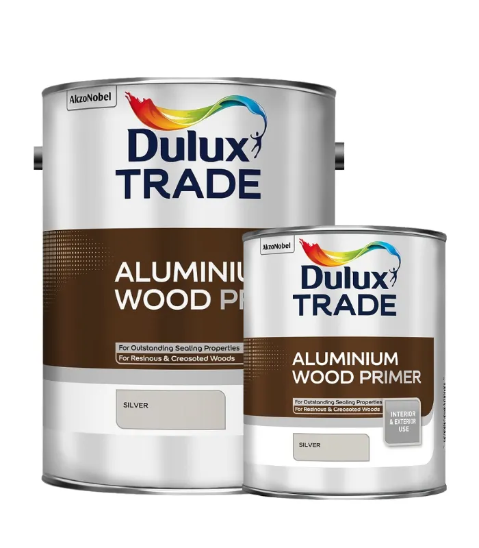 Dulux Trade Aluminium Wood Primer - Silver