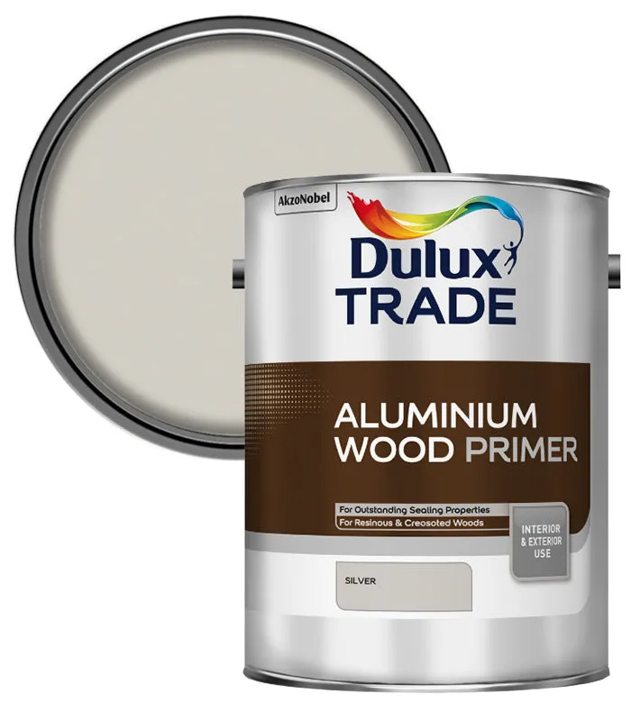 Dulux Trade Aluminium Wood Primer - Silver