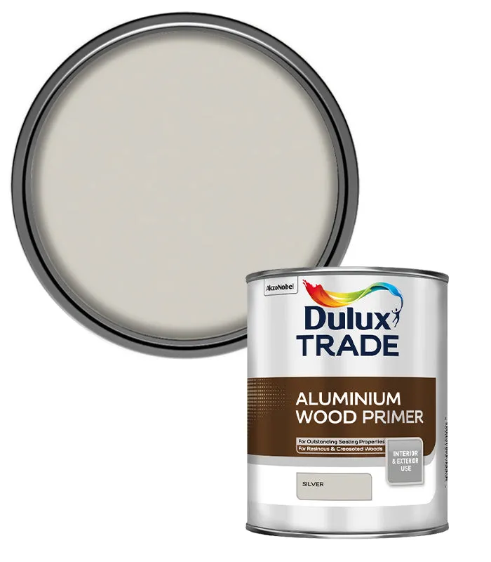 Dulux Trade Aluminium Wood Primer - Silver