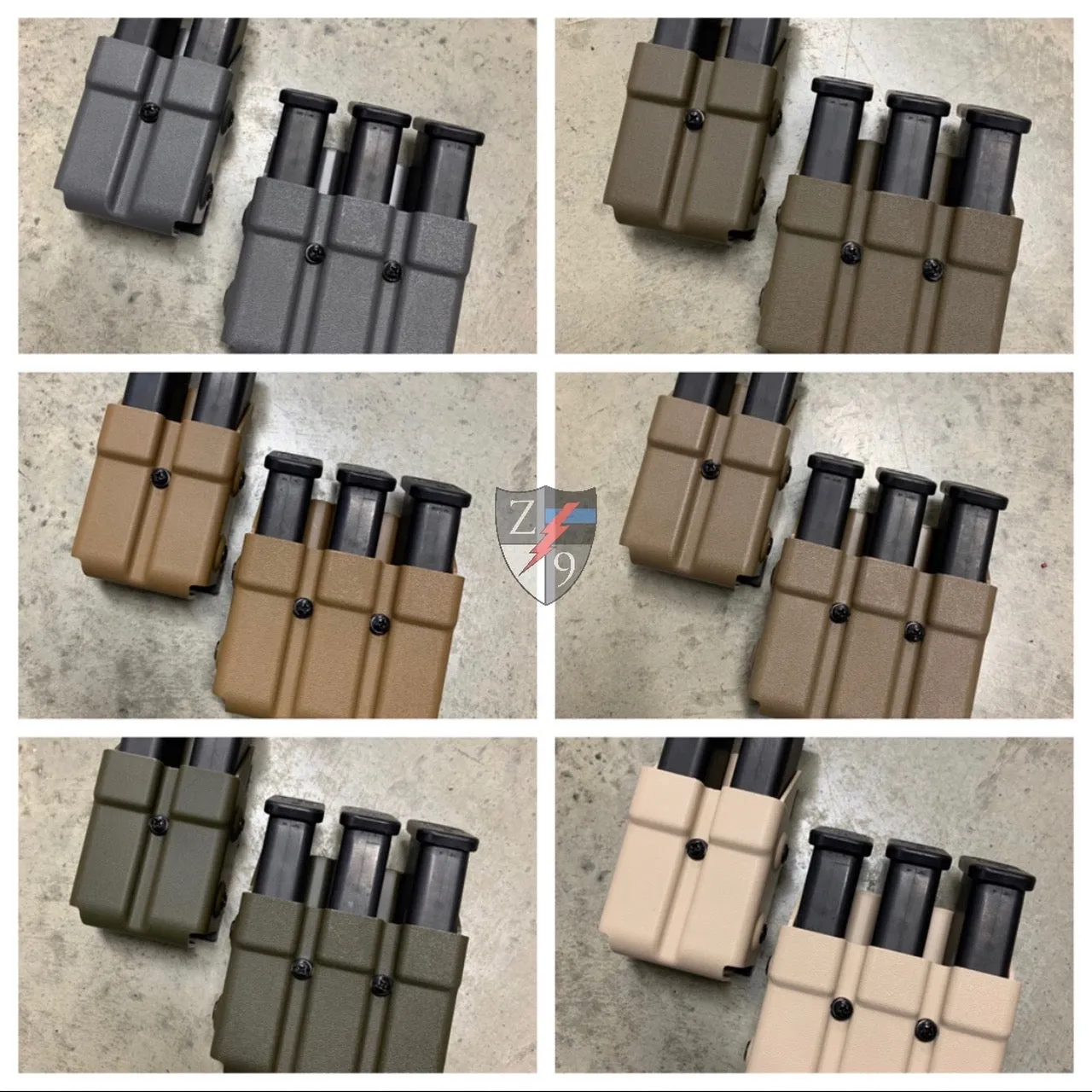 Duty Style Double Mag Pouch - 45cal