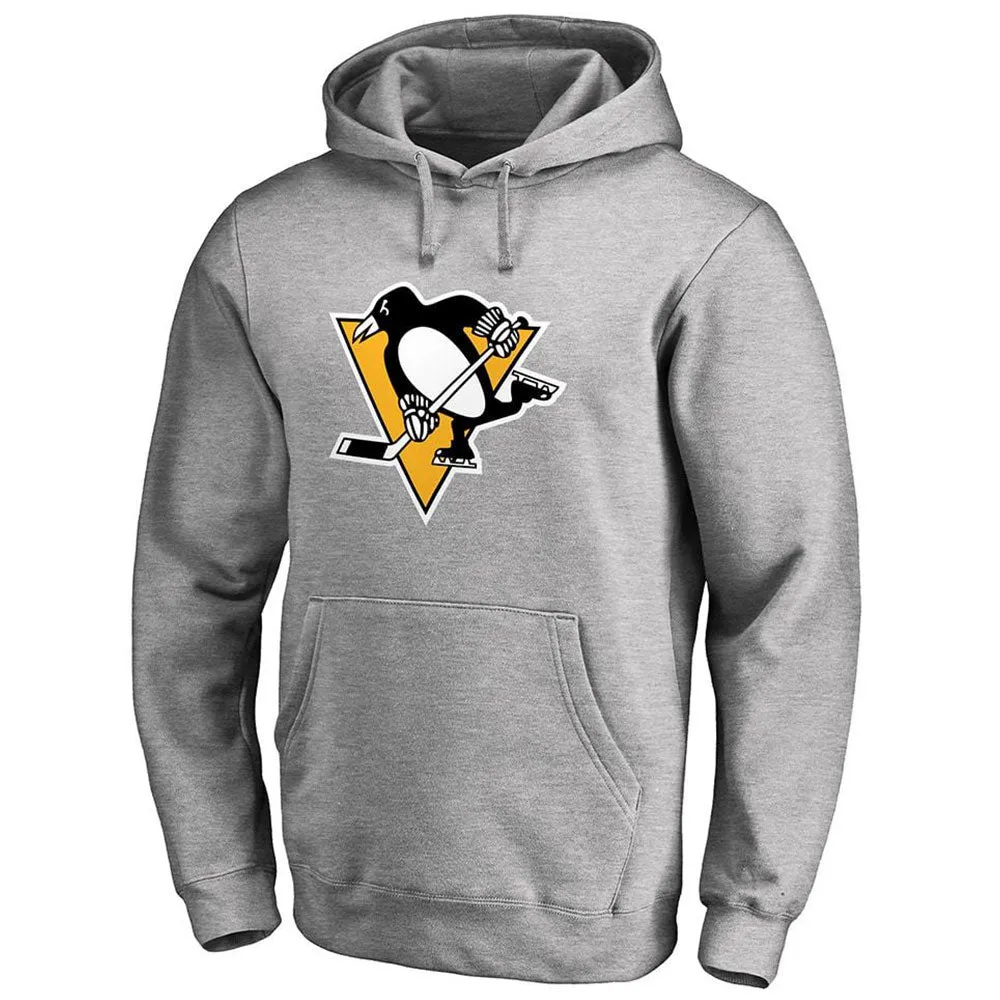 FANATICS PITTSBURGH PENGUINS ADULT PRIMARY LOGO HOODIE