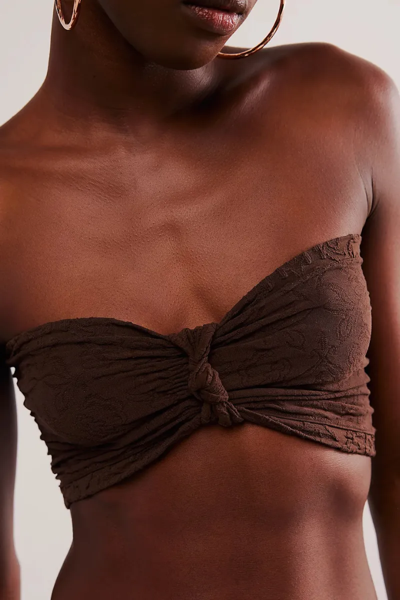 Floral Frills Knotted Bandeau