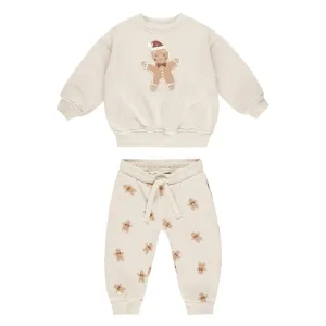 GINGERBREAD SWEATSHIRT AND SWEATPANTS SET