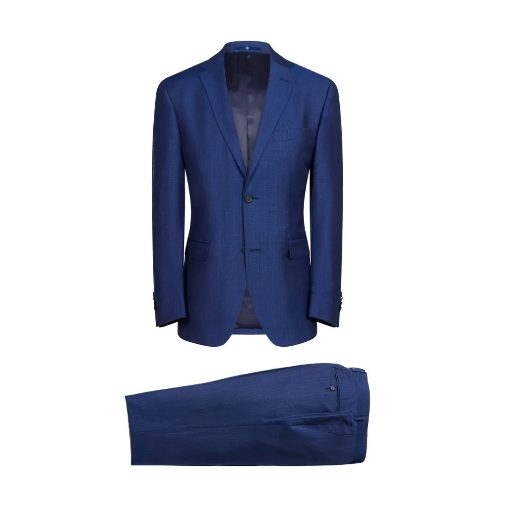 HENRY Single Breasted Notch Business Suit BLUE REG