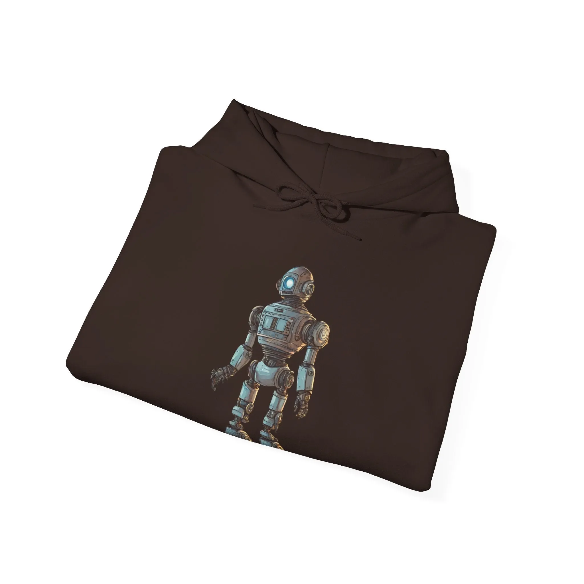 Hey Human Robot Spaceart Sci-Fi Hoodie