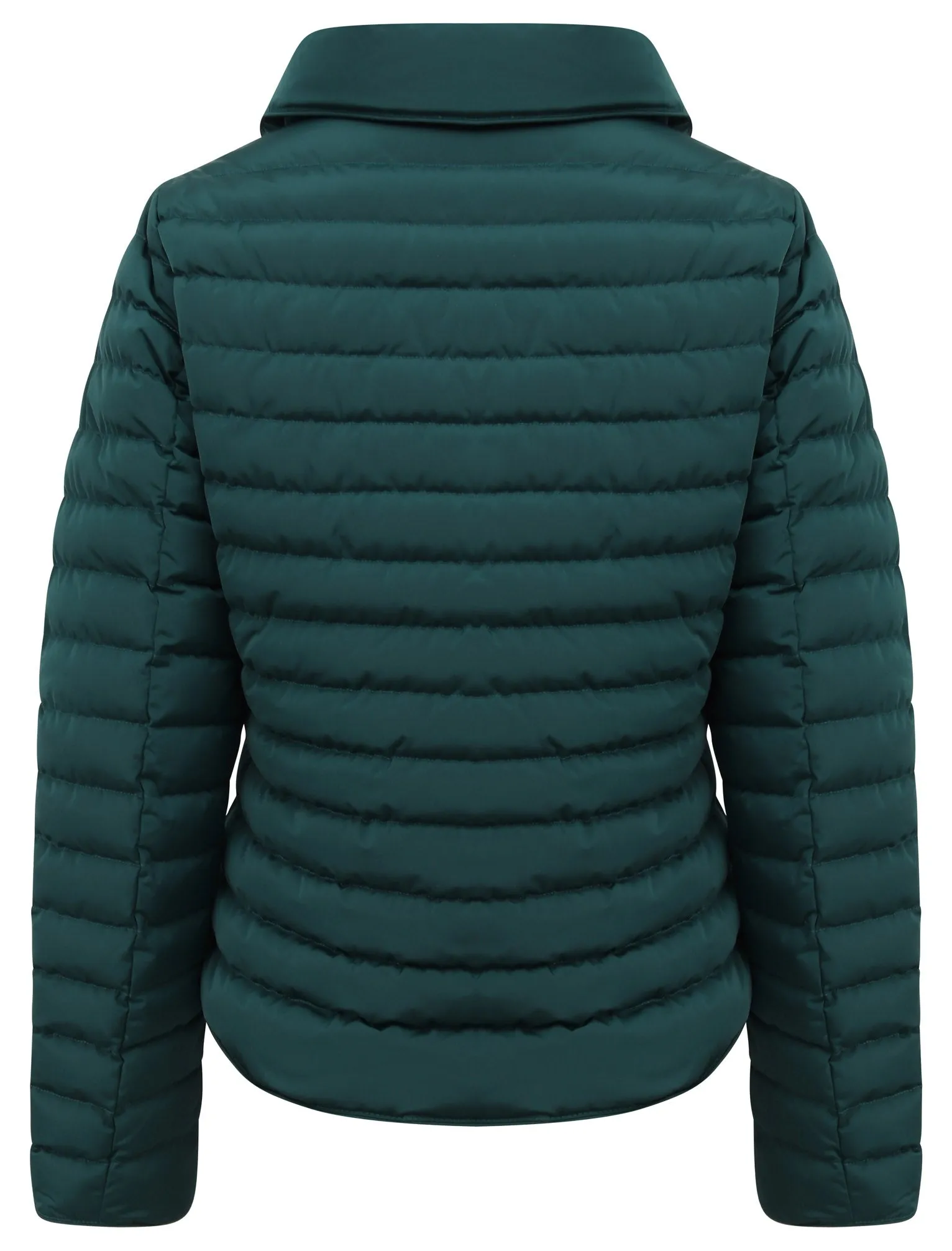 Honey Funnel Neck Quilted Jacket in Deep Teal - Tokyo Laundry