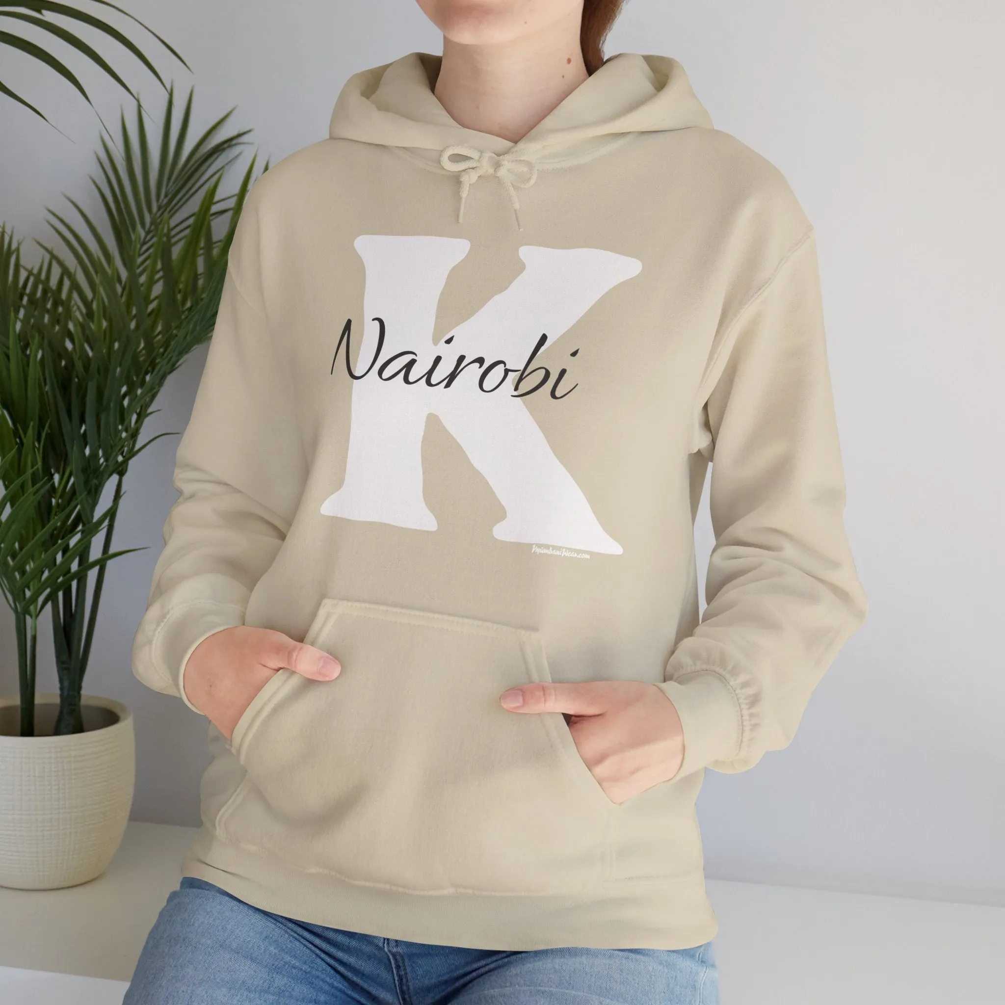 Hooded Sweatshirt with Nairobi K Print