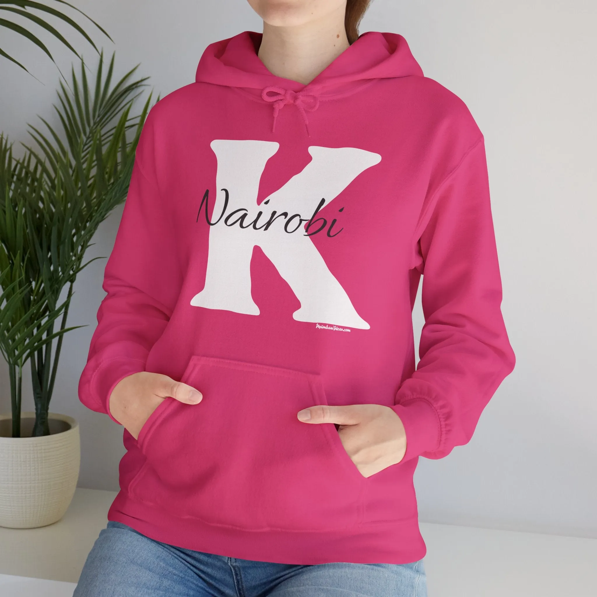 Hooded Sweatshirt with Nairobi K Print