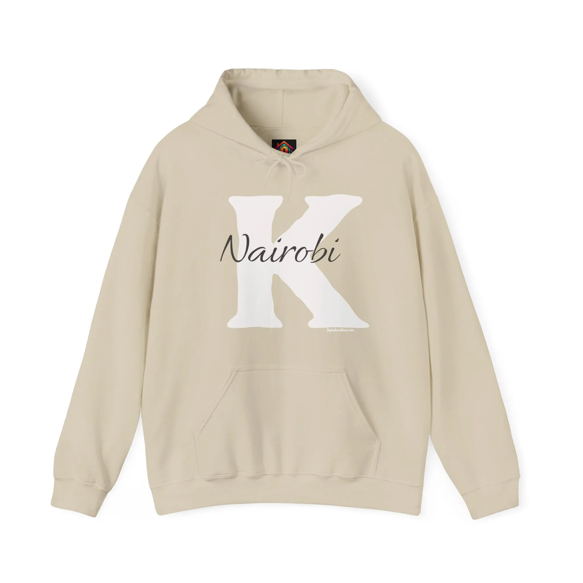 Hooded Sweatshirt with Nairobi K Print