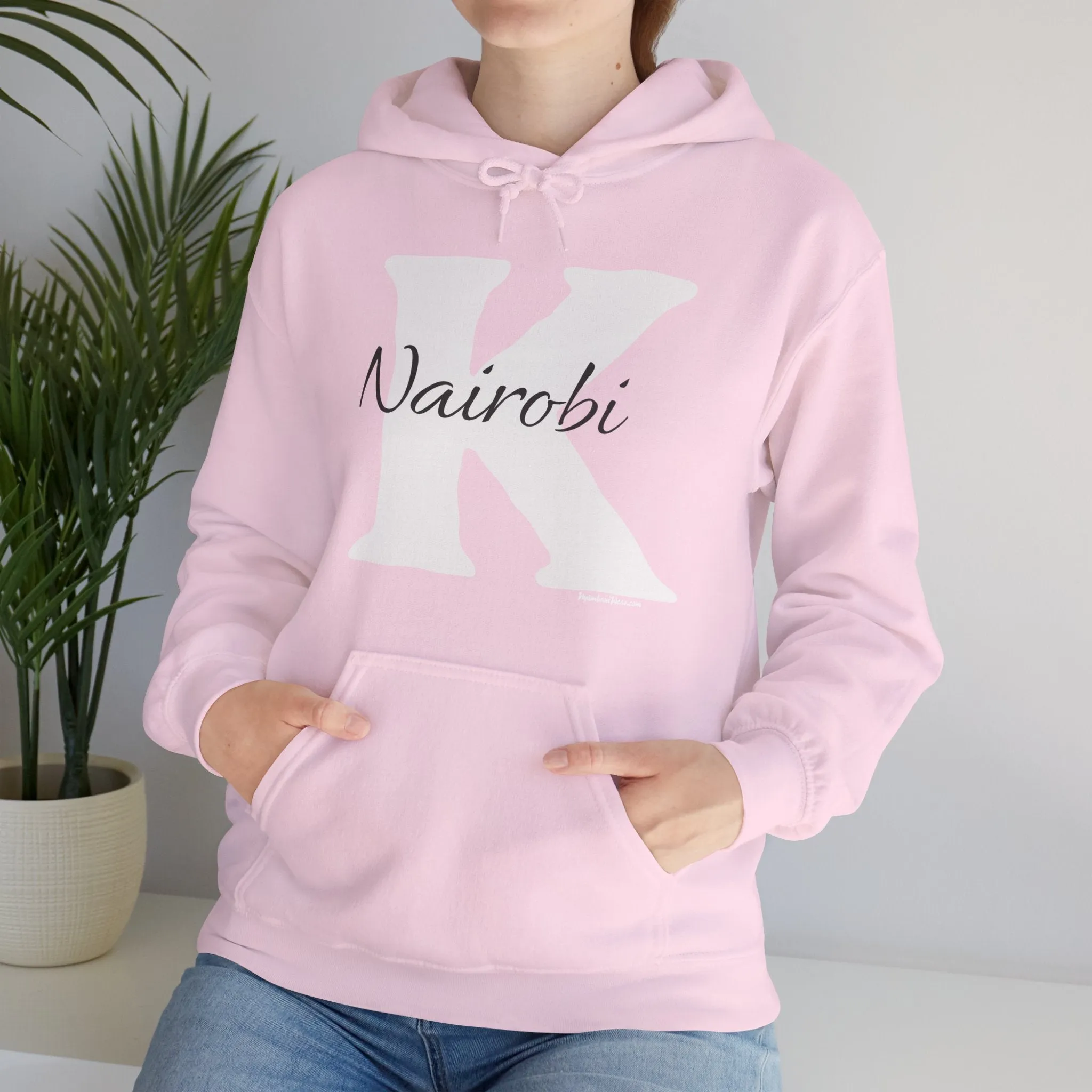 Hooded Sweatshirt with Nairobi K Print