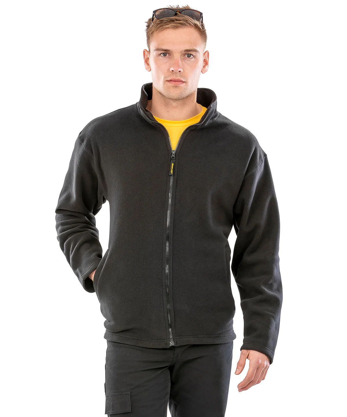 Horizon high-grade microfleece jacket | Black