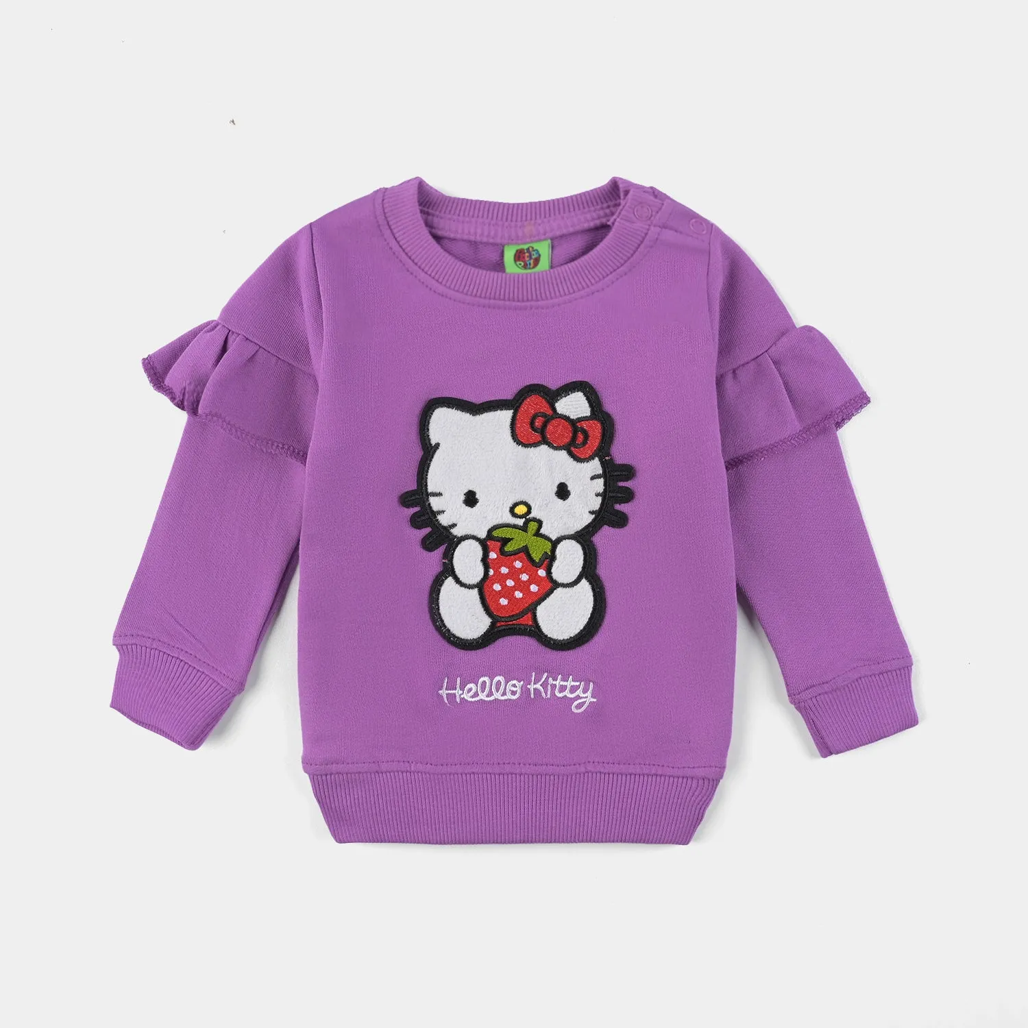 Infant Girls Cotton Terry Sweatshirt Character