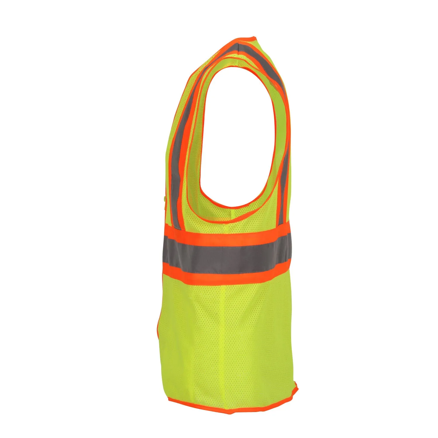 Job Sight Class 2 Two-Tone Mesh Vest