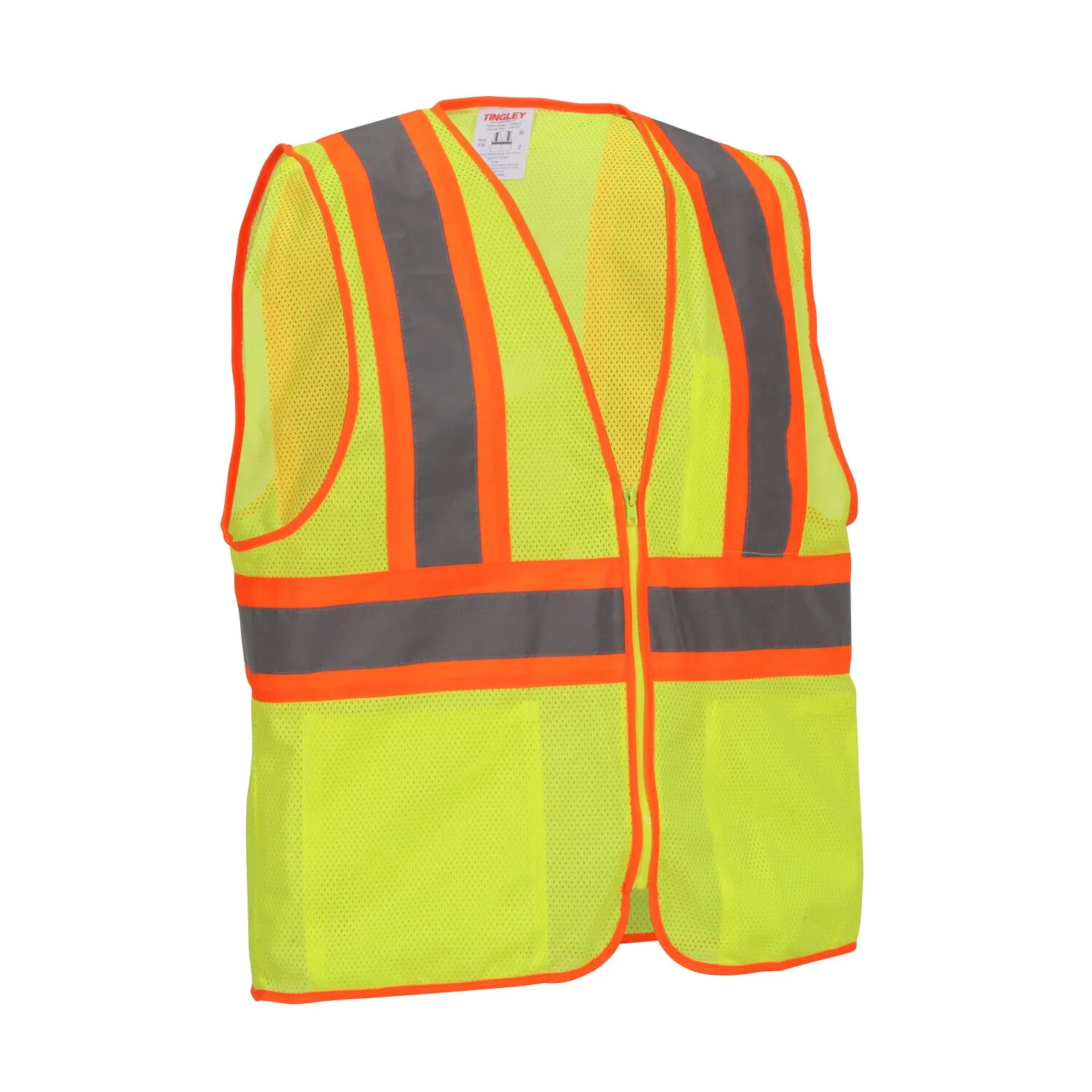 Job Sight Class 2 Two-Tone Mesh Vest