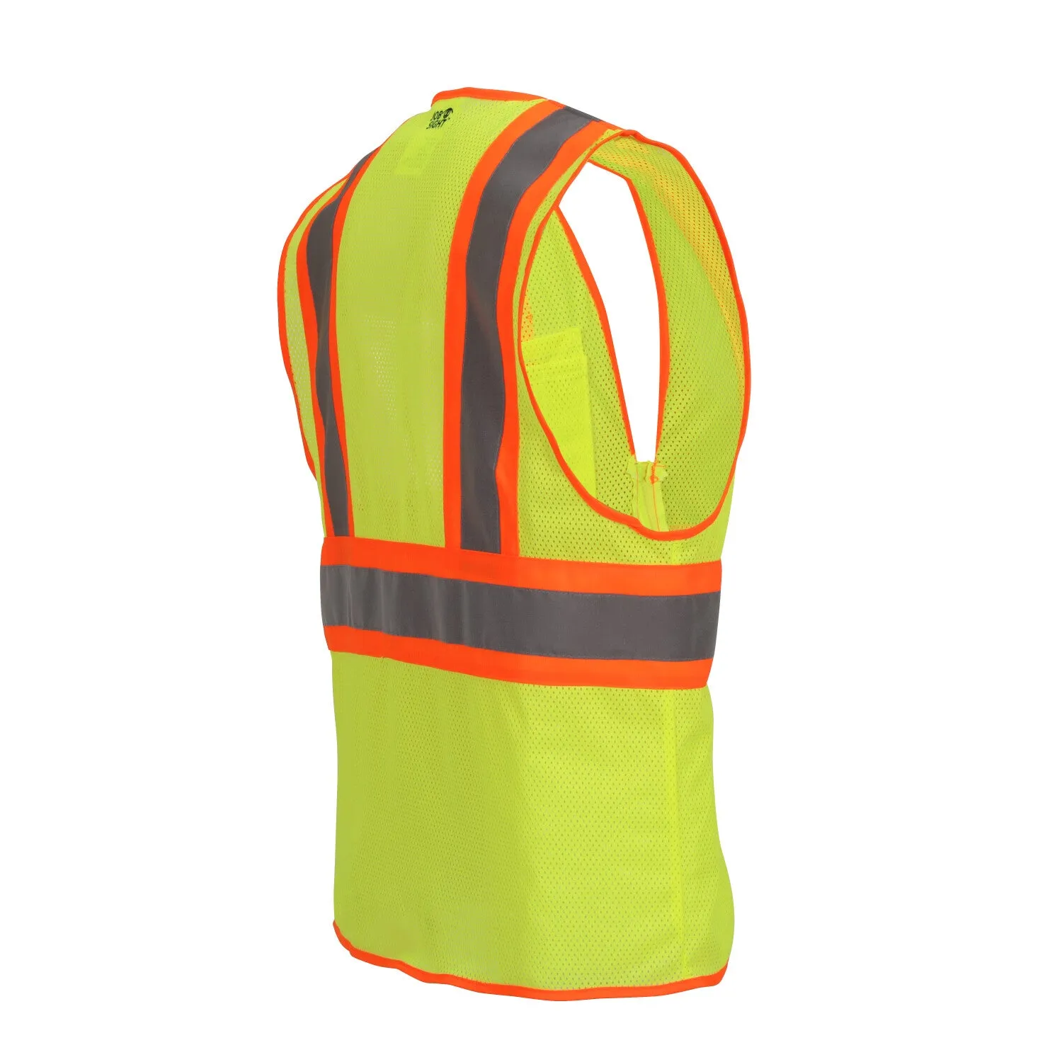 Job Sight Class 2 Two-Tone Mesh Vest