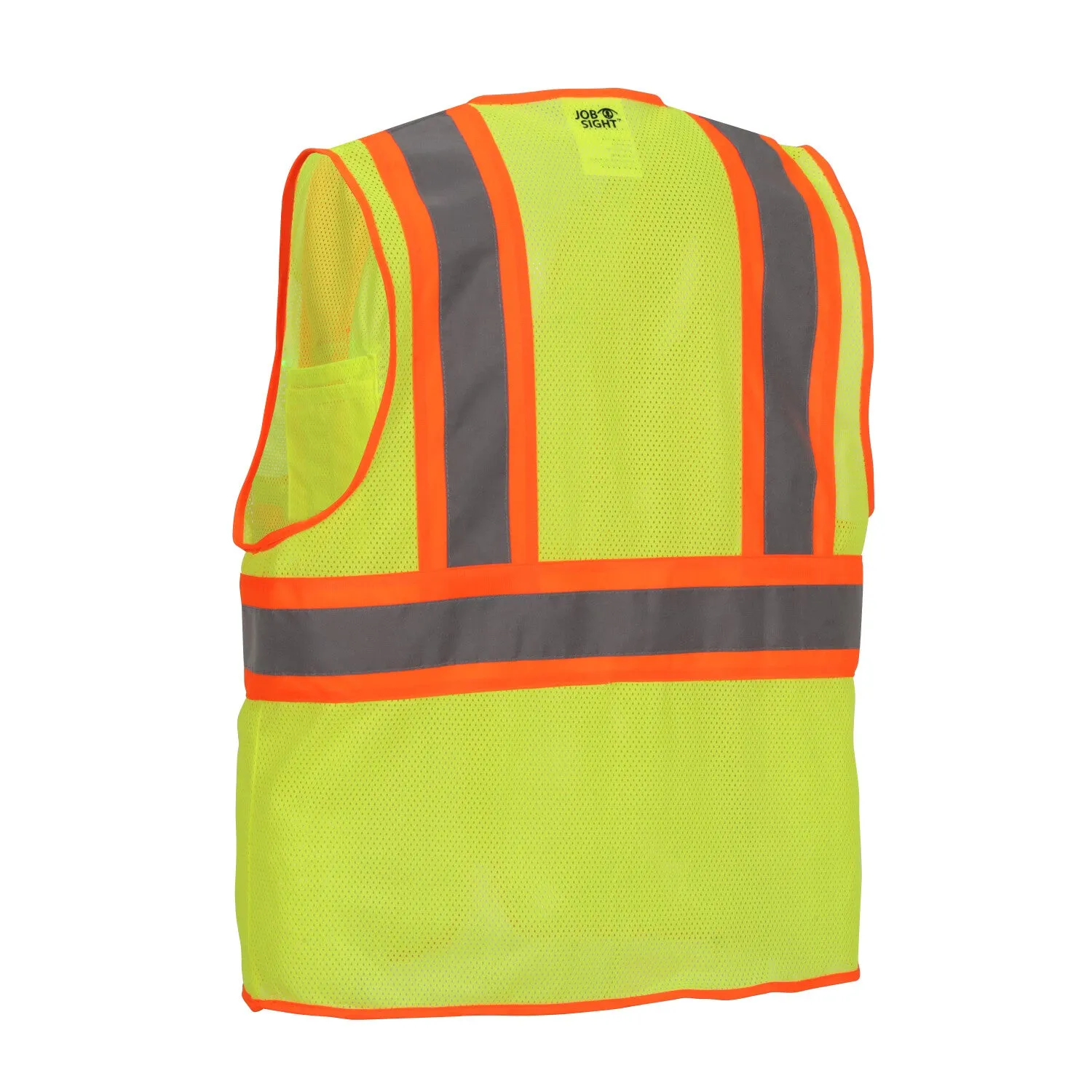 Job Sight Class 2 Two-Tone Mesh Vest