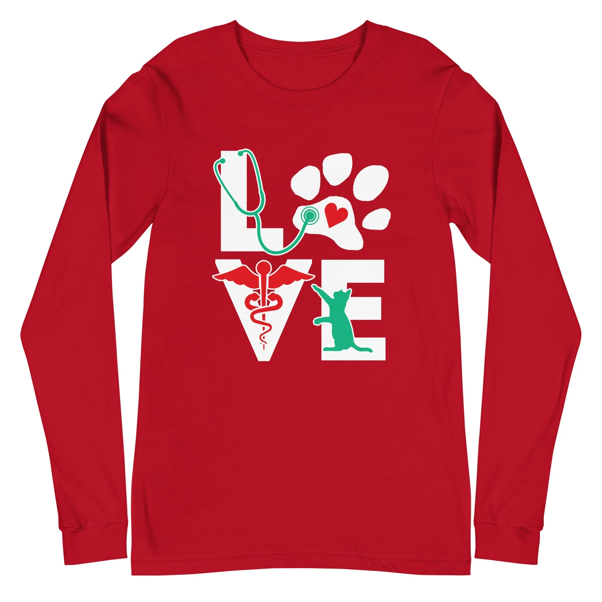 Love Cat Unisex Premium Long Sleeve T-Shirt