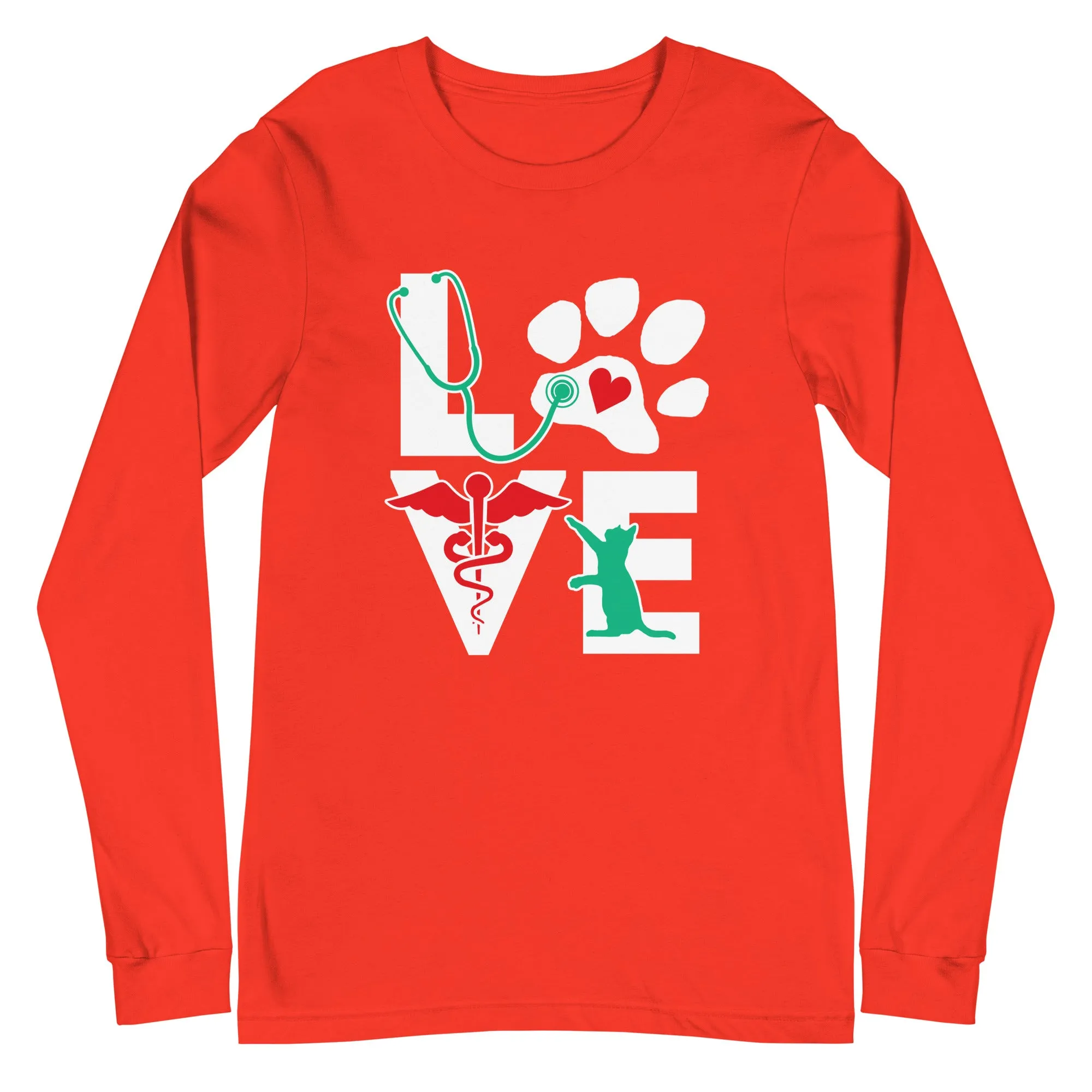 Love Cat Unisex Premium Long Sleeve T-Shirt