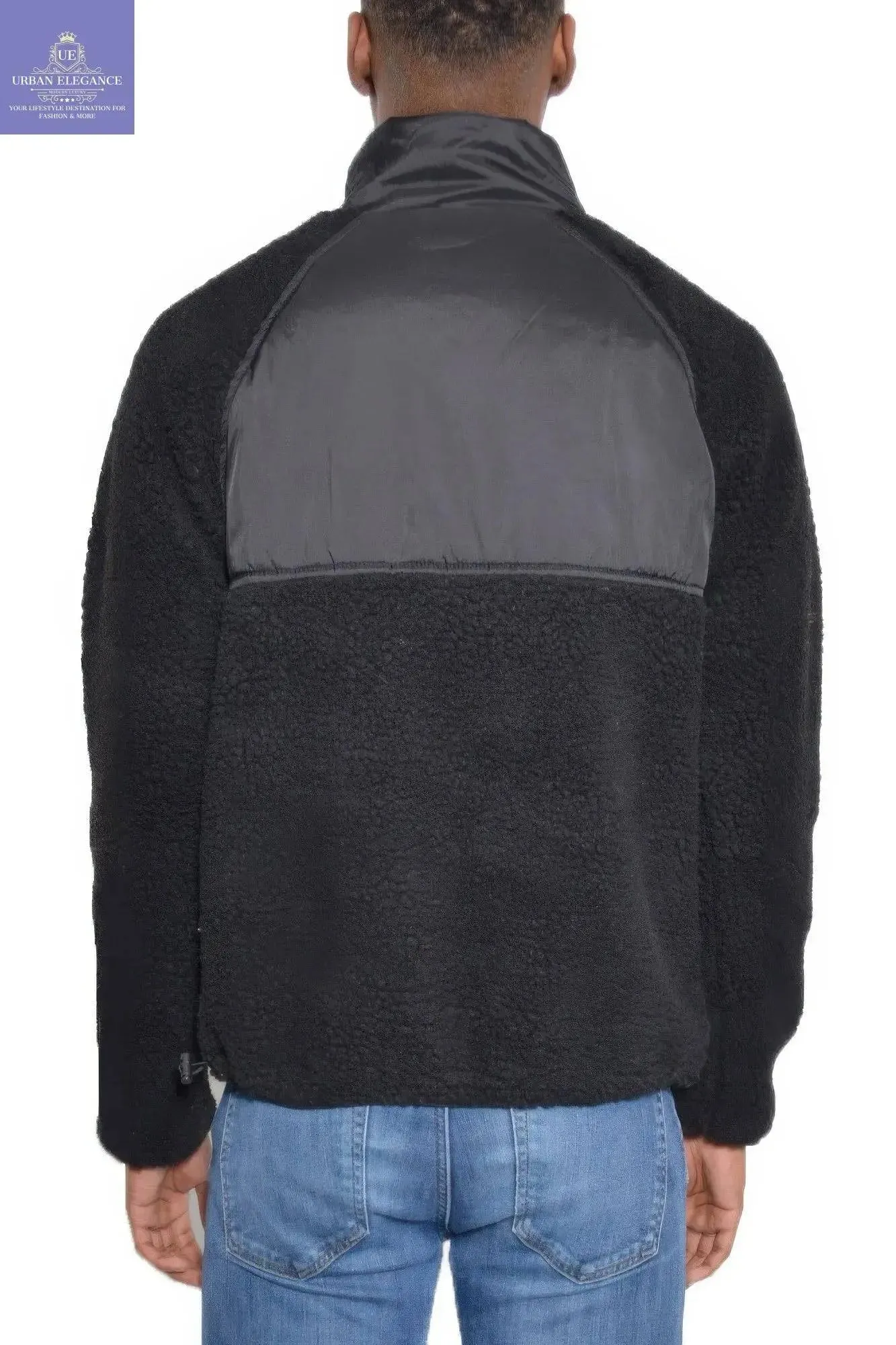 Men's Cozy Sherpa Fleece Winter Jacket