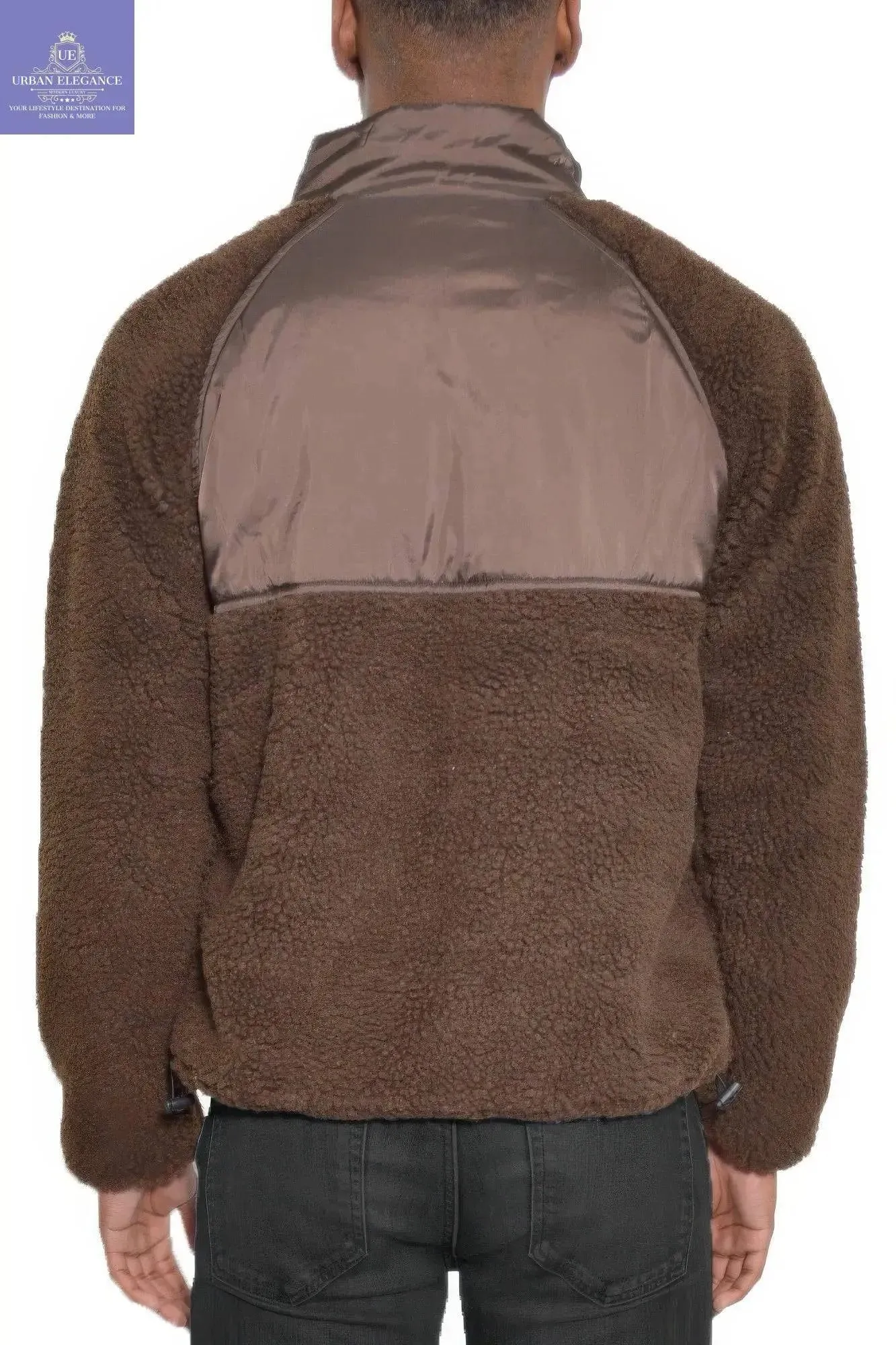 Men's Cozy Sherpa Fleece Winter Jacket