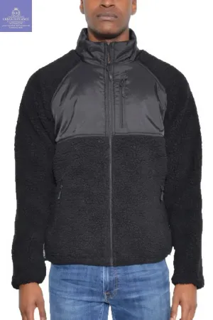 Men's Cozy Sherpa Fleece Winter Jacket