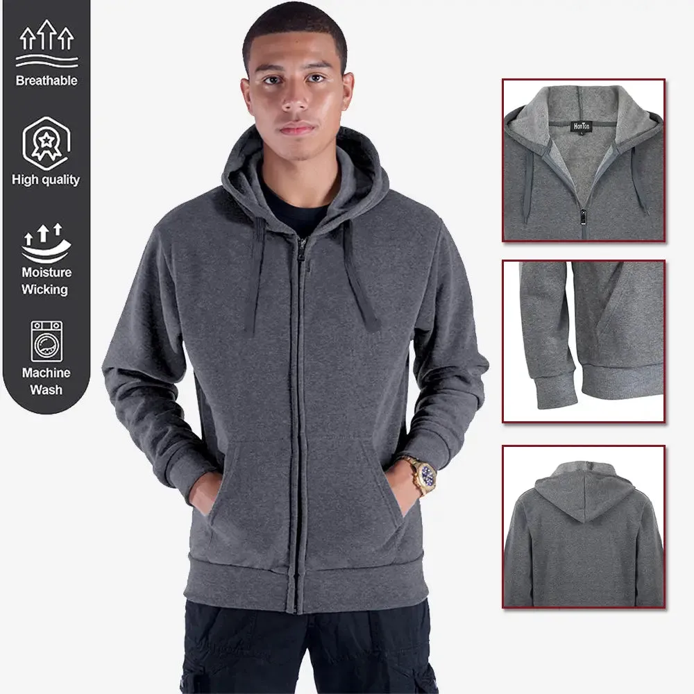 Mens Full Zip Hoodies