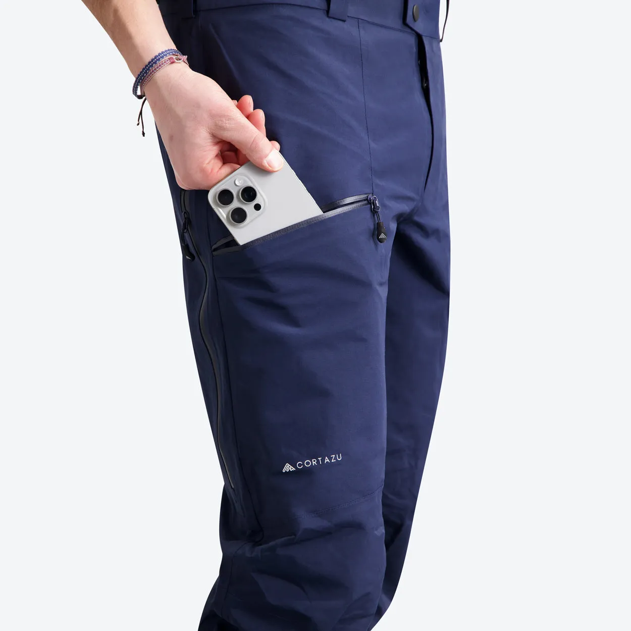 Mountain Shell Pants Dark Blue | Womens