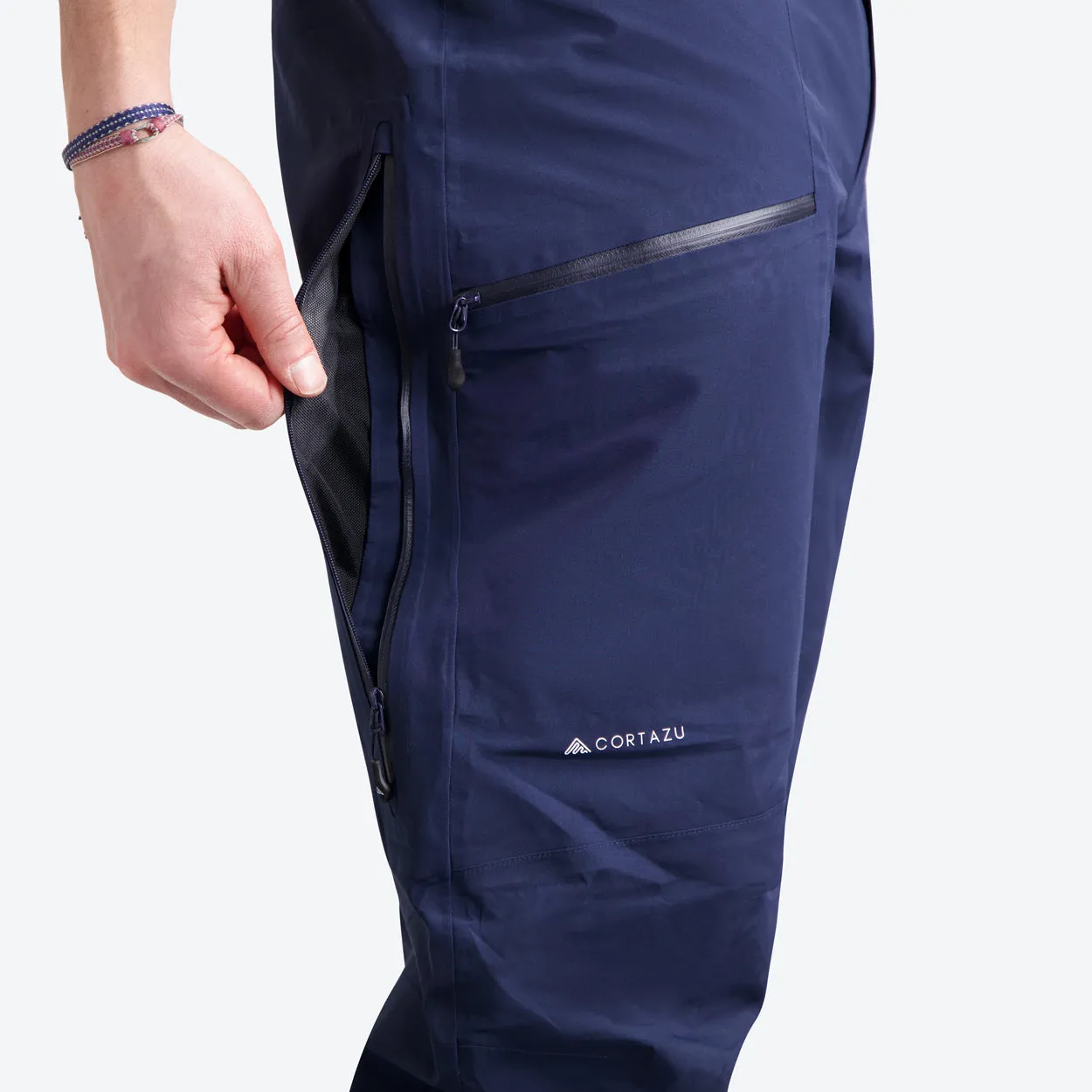 Mountain Shell Pants Dark Blue | Womens