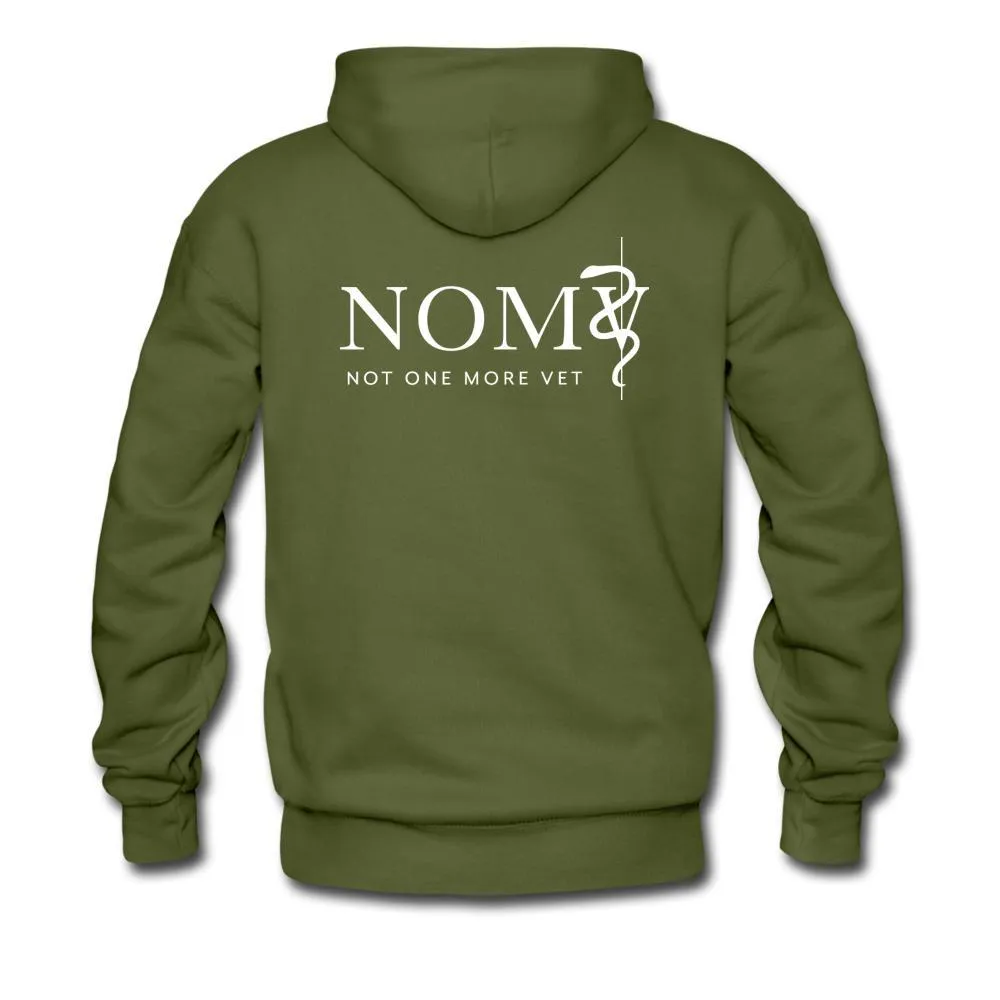 NOMV Vet Tech Can't fix crazy Men’s Premium Hoodie