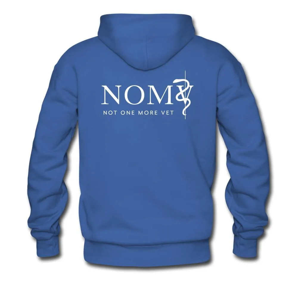 NOMV Vet Tech Can't fix crazy Men’s Premium Hoodie