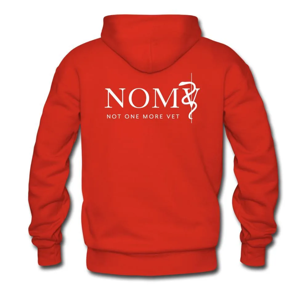 NOMV Vet Tech Can't fix crazy Men’s Premium Hoodie