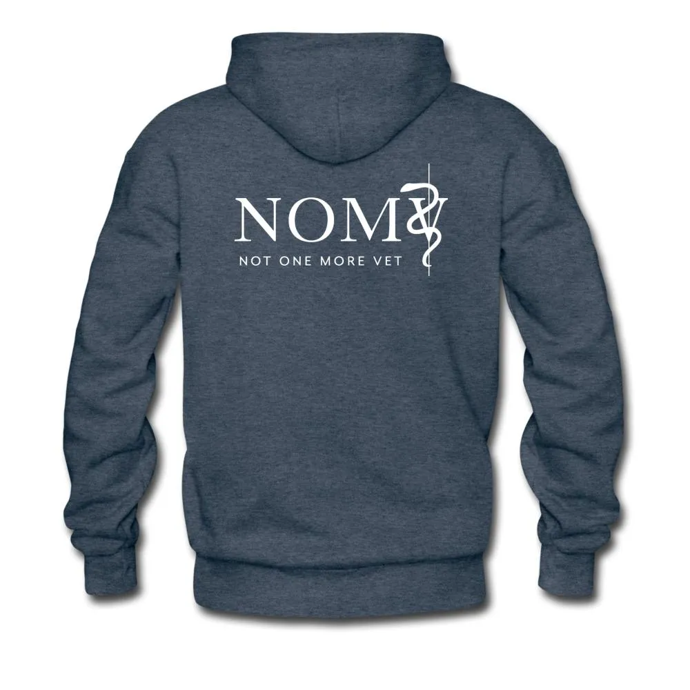 NOMV Vet Tech Can't fix crazy Men’s Premium Hoodie