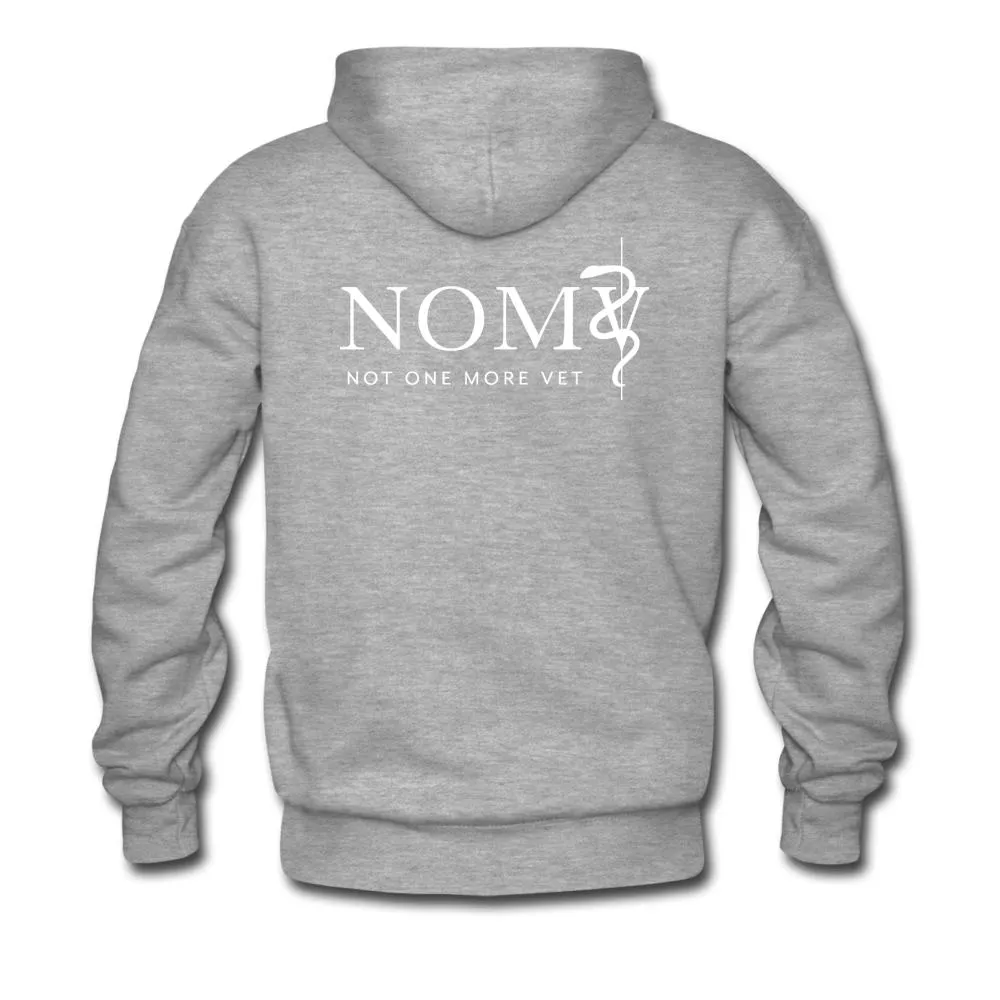 NOMV Vet Tech Can't fix crazy Men’s Premium Hoodie