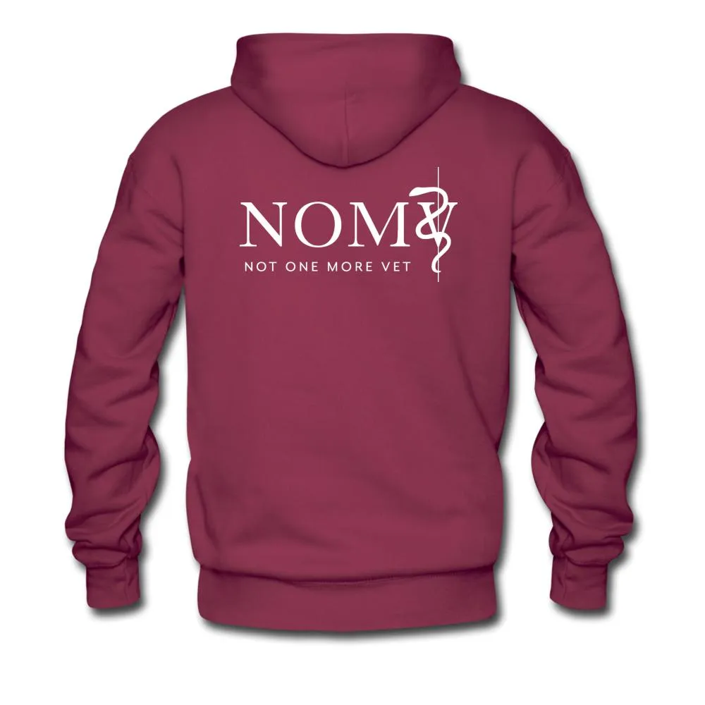 NOMV Vet Tech Can't fix crazy Men’s Premium Hoodie