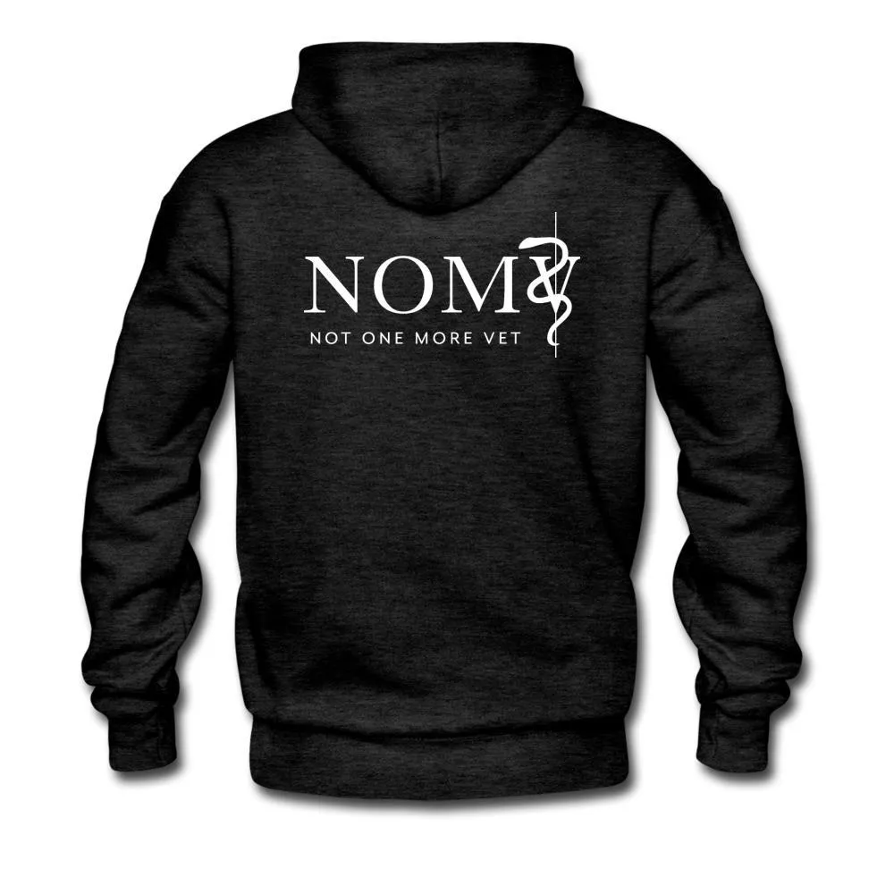 NOMV Vet Tech Can't fix crazy Men’s Premium Hoodie