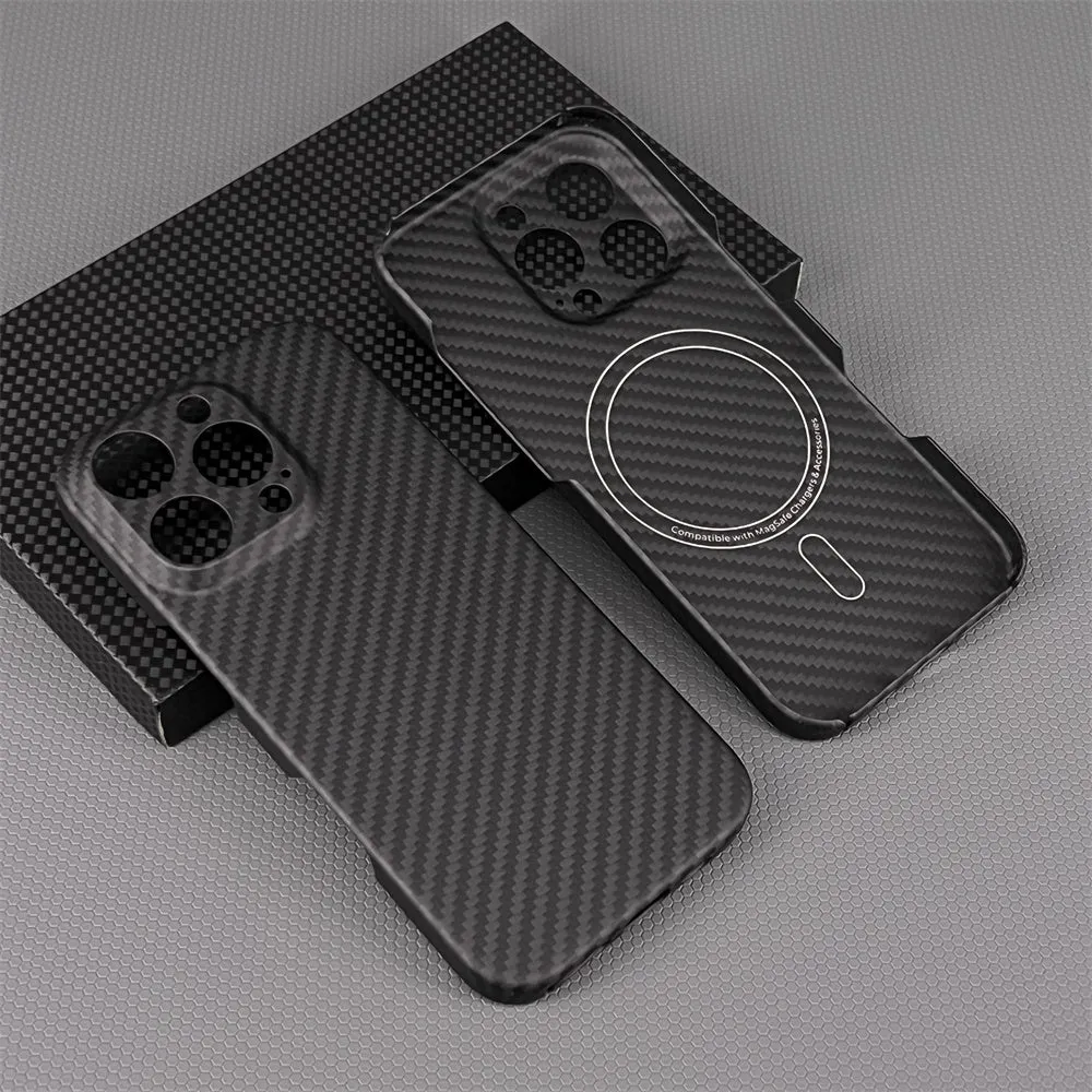 Oatsbasf Luxury Pure Aramid Fiber Case for Apple iPhone 16 Series